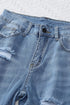 Distressed Boyfriend Denim Pants